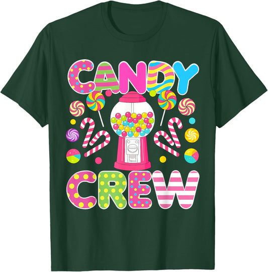 Candy Crew Candy Costume Women Candy Land Kids Sweetie T-Shirt - T-Shirt | Forest