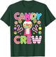Candy Crew Candy Costume Women Candy Land Kids Sweetie T-Shirt - T-Shirt | Forest