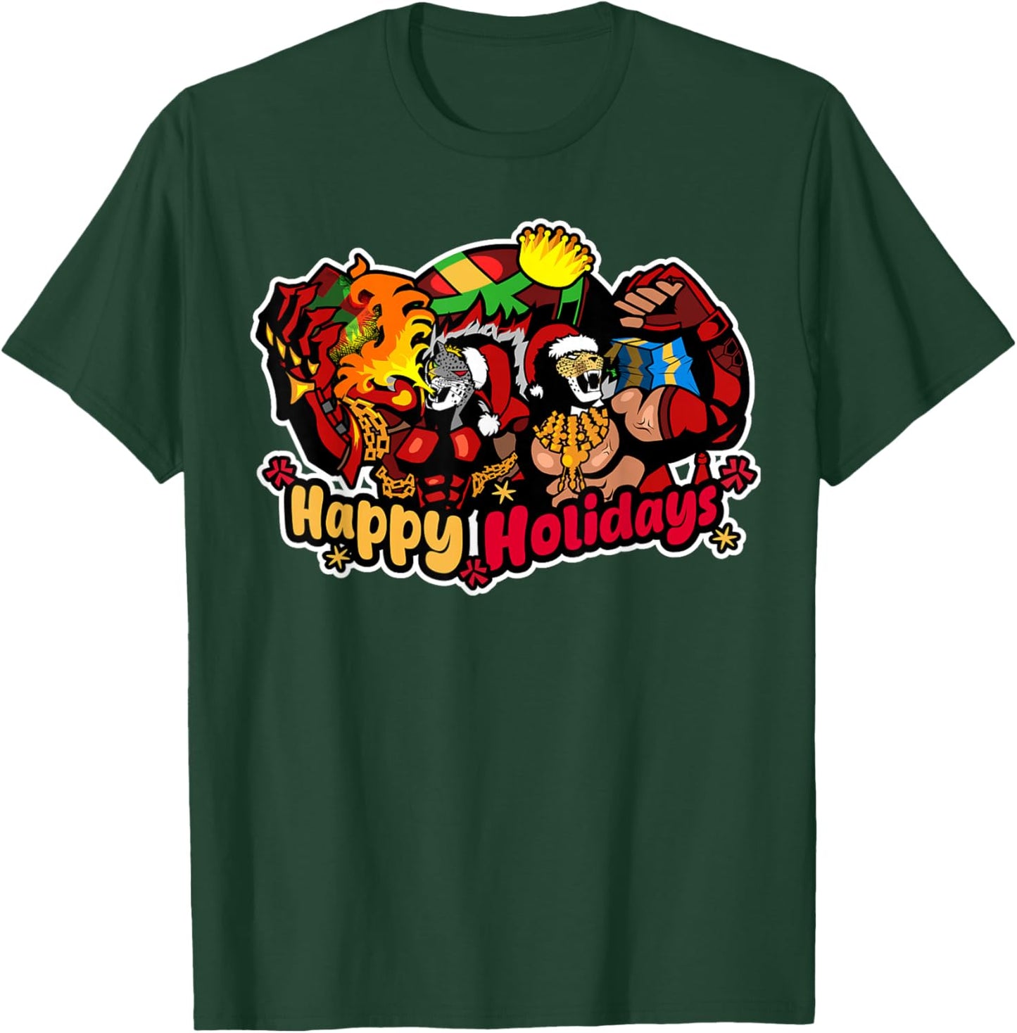 Happy Holidays from The Kings of Wrestling! T-Shirt - T-Shirt | Forest