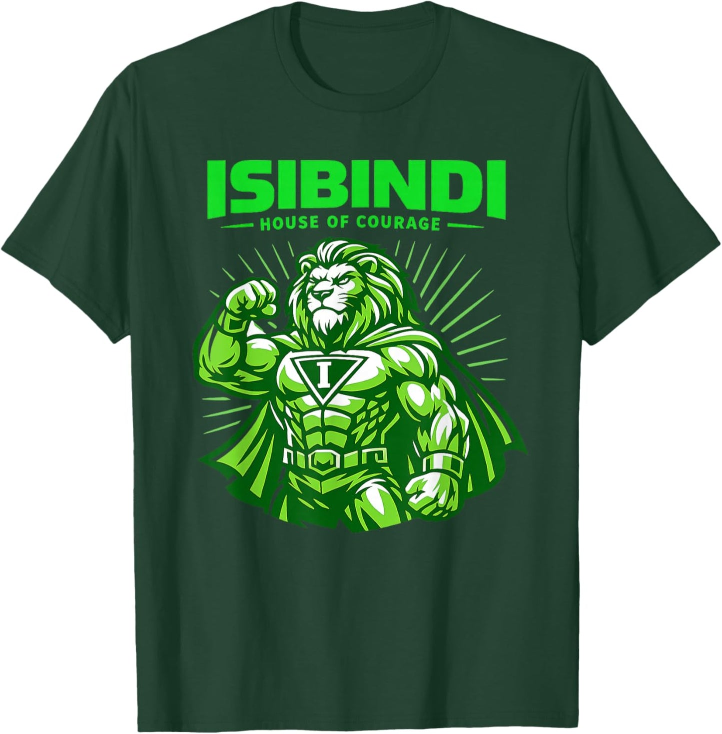 Isibindi House of Courage Spirit Team T-Shirt - T-Shirt | Forest
