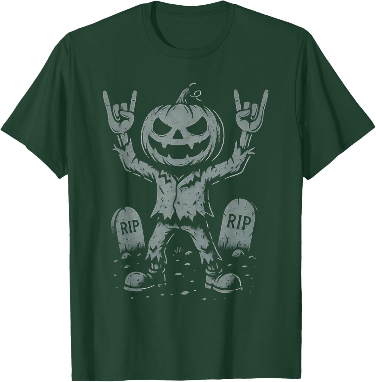 El Rocker Pumpkin T-Shirt - T-Shirt | Forest