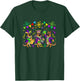 Three Cute German Shepherds Mardi Gras Masked Funny Parades T-Shirt - T-Shirt | Forest