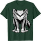 Wolf Shirt Adult Men Women Kids Werewolf Costume T-Shirt - T-Shirt | Forest