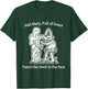 Hail Mary Full of Grace Punch The Devil in The Face T-Shirt - T-Shirt | Forest
