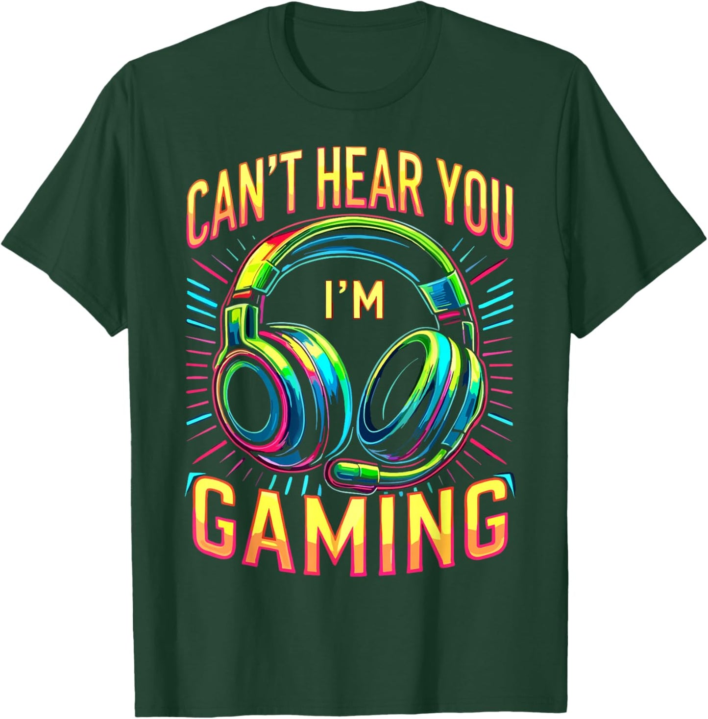 Gamer Funny Gaming Video Games T-Shirt - T-Shirt | Forest