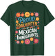 Proud Daughter of Mexican Immigrants Floral Design T-Shirt - T-Shirt | Forest
