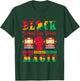 School Bus Driver Proud Black History Month Afro Job Team T-Shirt - T-Shirt | Forest