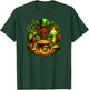 Dark St Patricks Day Evil Leprechaun Devil Skull Men Graphic T-Shirt - T-Shirt | Forest