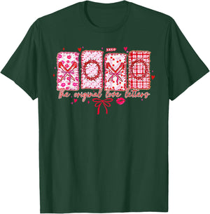 XOXO The Original Love Letters Valentine Jesus Bible Verse T-Shirt - T-Shirt | Forest