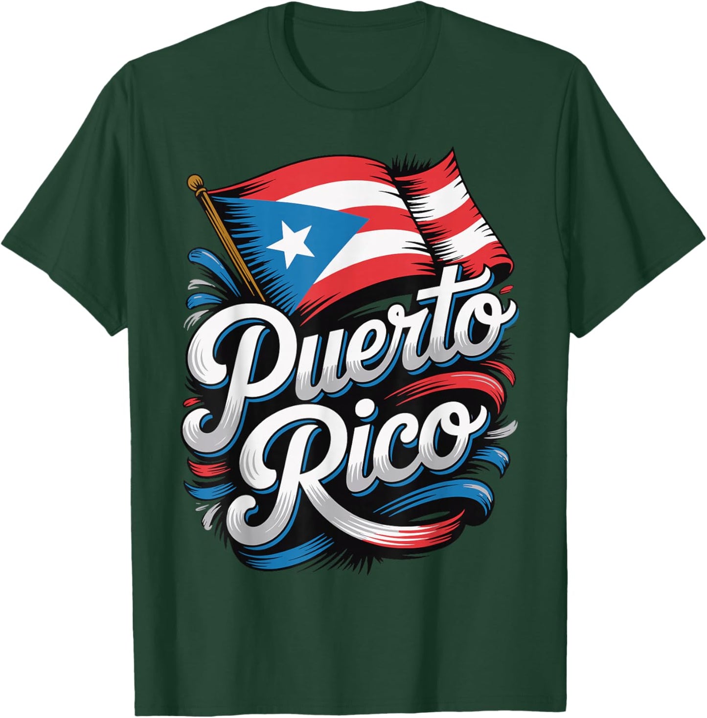Puerto Rico T-Shirt - T-Shirt | Forest