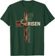 He is Risen Cross Jesus Happy Easter Christian Men Women Kid T-Shirt - T-Shirt | Forest