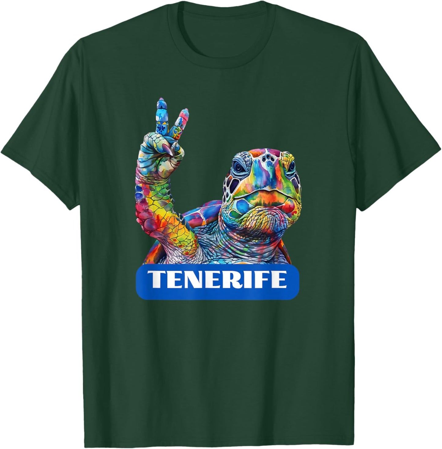 Spain Canary Islands Tenerife T-Shirt - T-Shirt | Forest