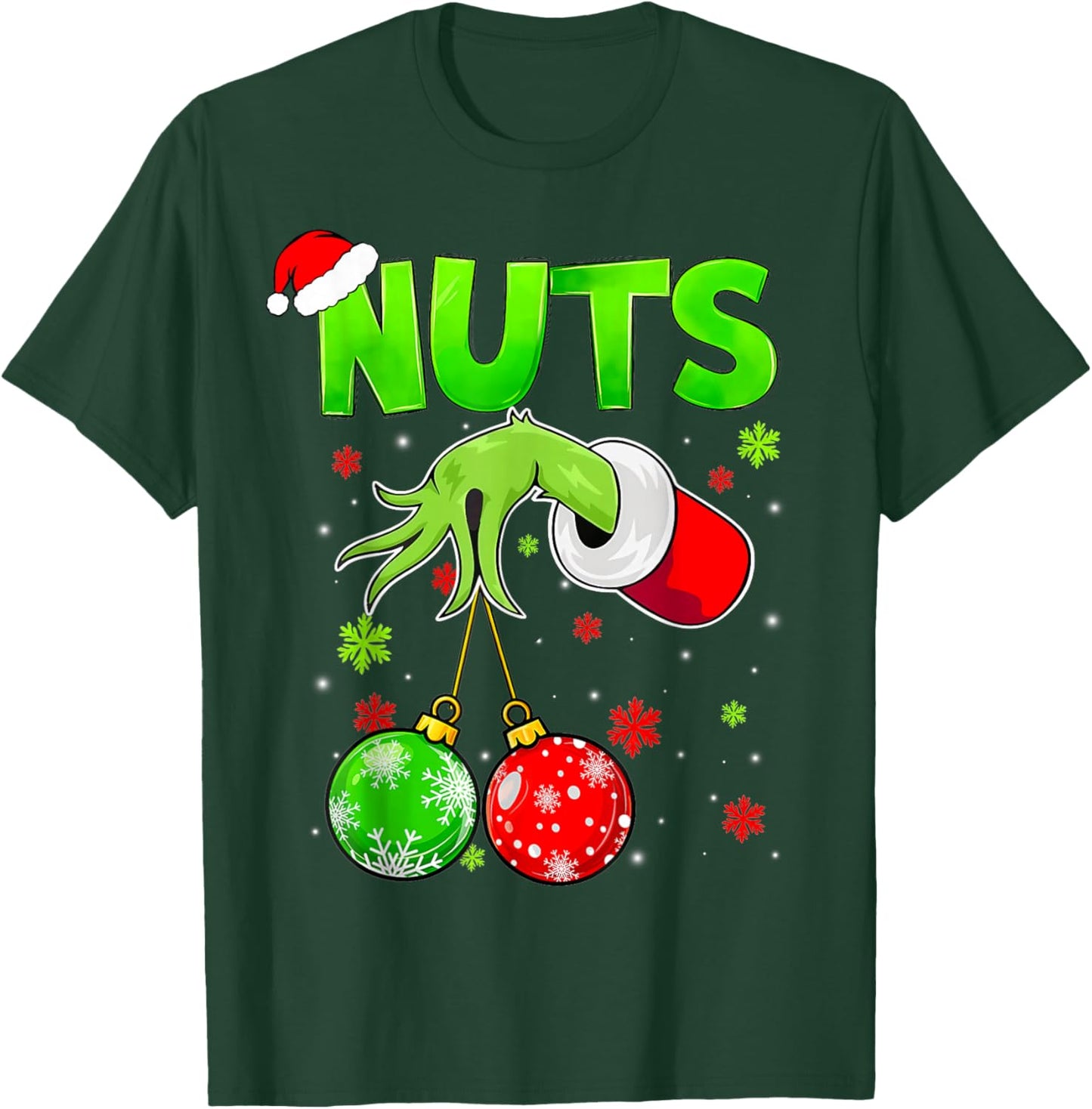 Chest Nuts Matching Chestnuts Xmas Christmas Couples Men T-Shirt - T-Shirt | Forest