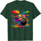 Drumset Soft Colors Drummer Drums T-Shirt - T-Shirt | Forest