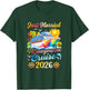 Honeymoon Cruise for Matching Couples 2026 Just Married T-Shirt - T-Shirt | Forest