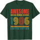 40th Birthday Awesome Since 1986 Vintage 40 Birthday T-Shirt - T-Shirt | Forest