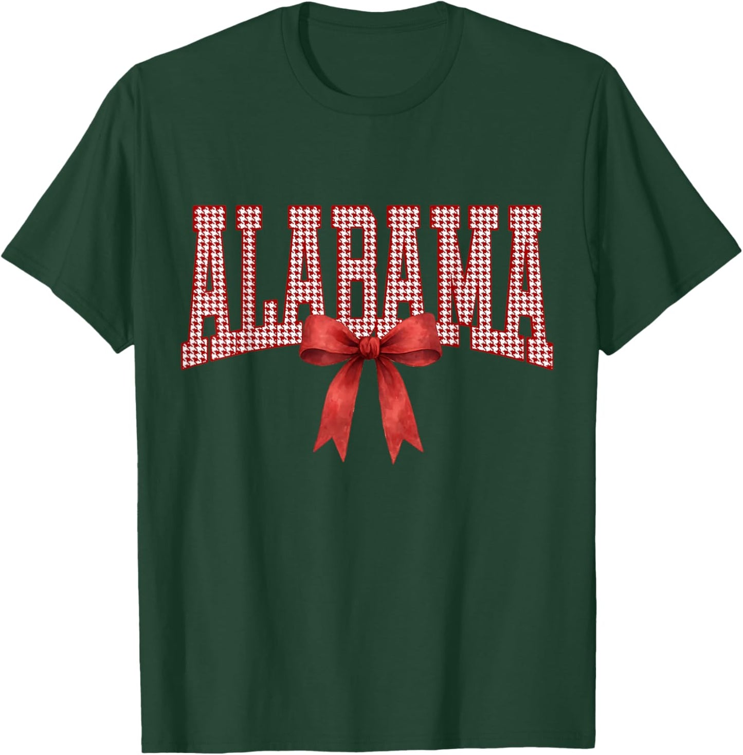 Alabama Houndstooth T-Shirt - T-Shirt | Forest