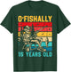 Ofishally 15 Years Old Fisherman 15th Birthday Fishing Boys T-Shirt - T-Shirt | Forest