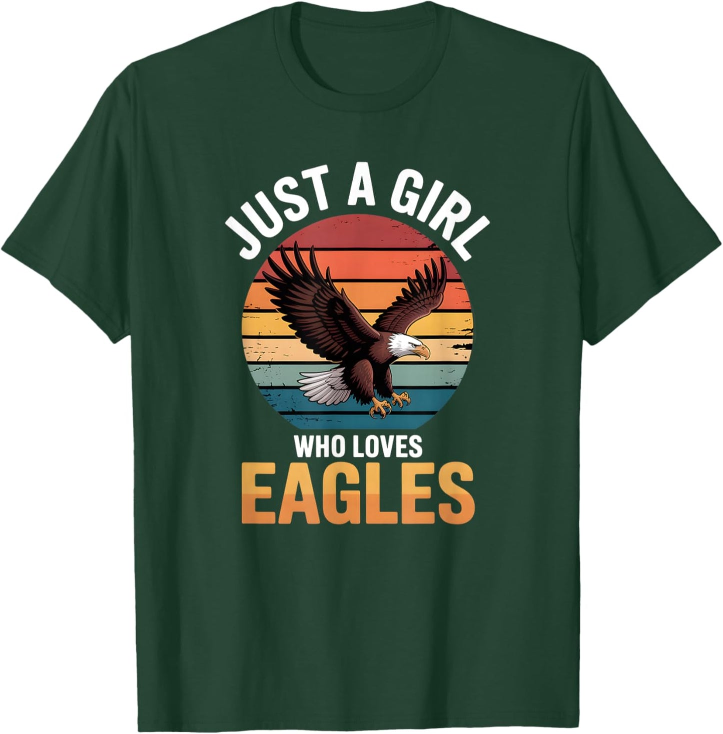 Girls Eagle T-Shirt - T-Shirt | Forest