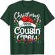 Christmas 2025 Cousin Crew Santa Hat Men Women Kids T-Shirt - T-Shirt | Forest