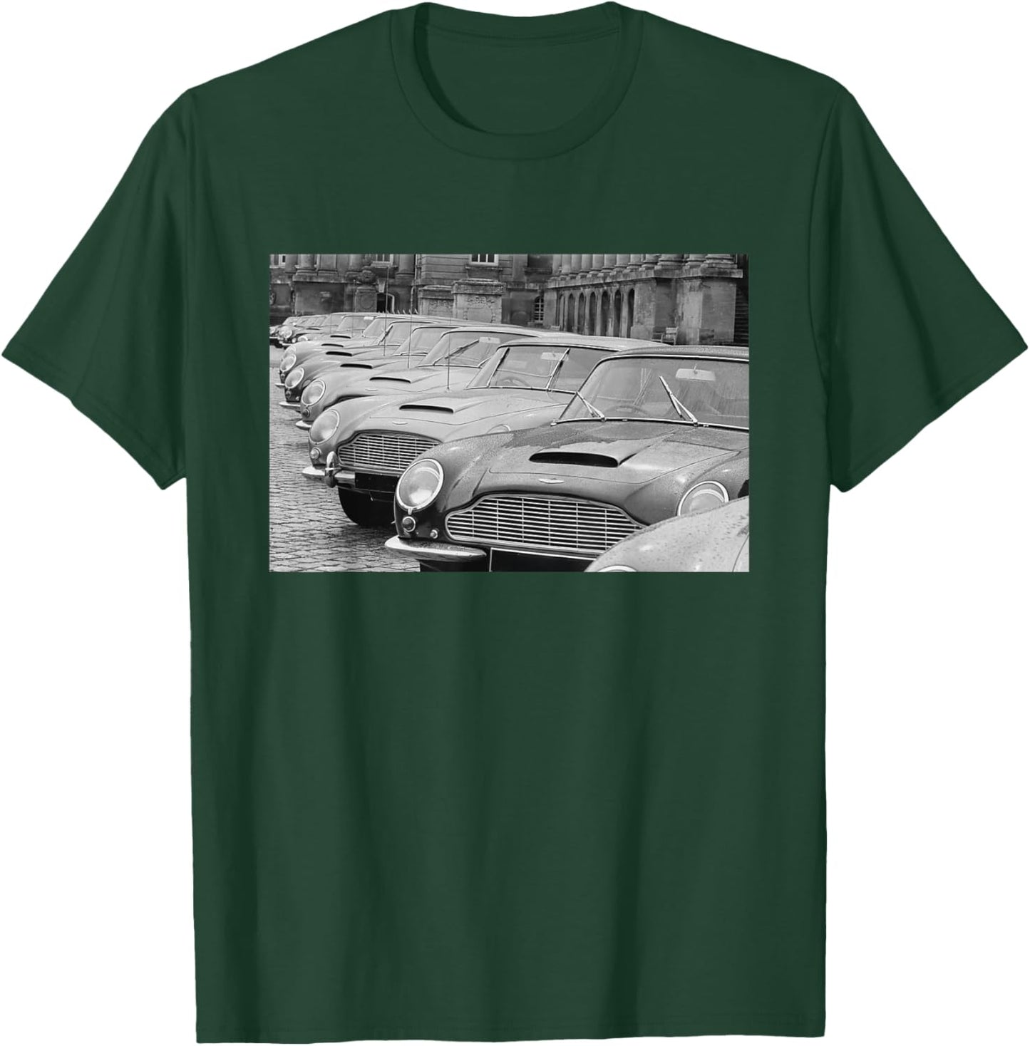 Aston Martin Cars On Display Bond 1967 T-Shirt - T-Shirt | Forest