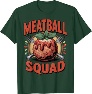 Meatball Squad T-Shirt - T-Shirt | Forest