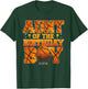 Basketball Aunt of The Birthday Boy Family Matching T-Shirt - T-Shirt | Forest