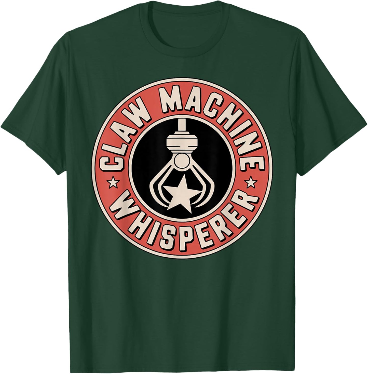 Funny Arcade Claw Machine T-Shirt - T-Shirt | Forest