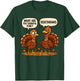 What are You Thankful for Vegetarians, Turkeys Talking Vegan T-Shirt - T-Shirt | Forest