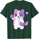 Squishy Meemeow Cats Plush Birthday Decoration Art T-Shirt - T-Shirt | Forest