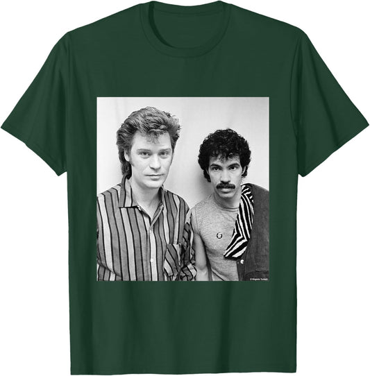 Daryl Hall & John Oates Maneater Pop Duo by Virginia Turbett T-Shirt - T-Shirt | Forest