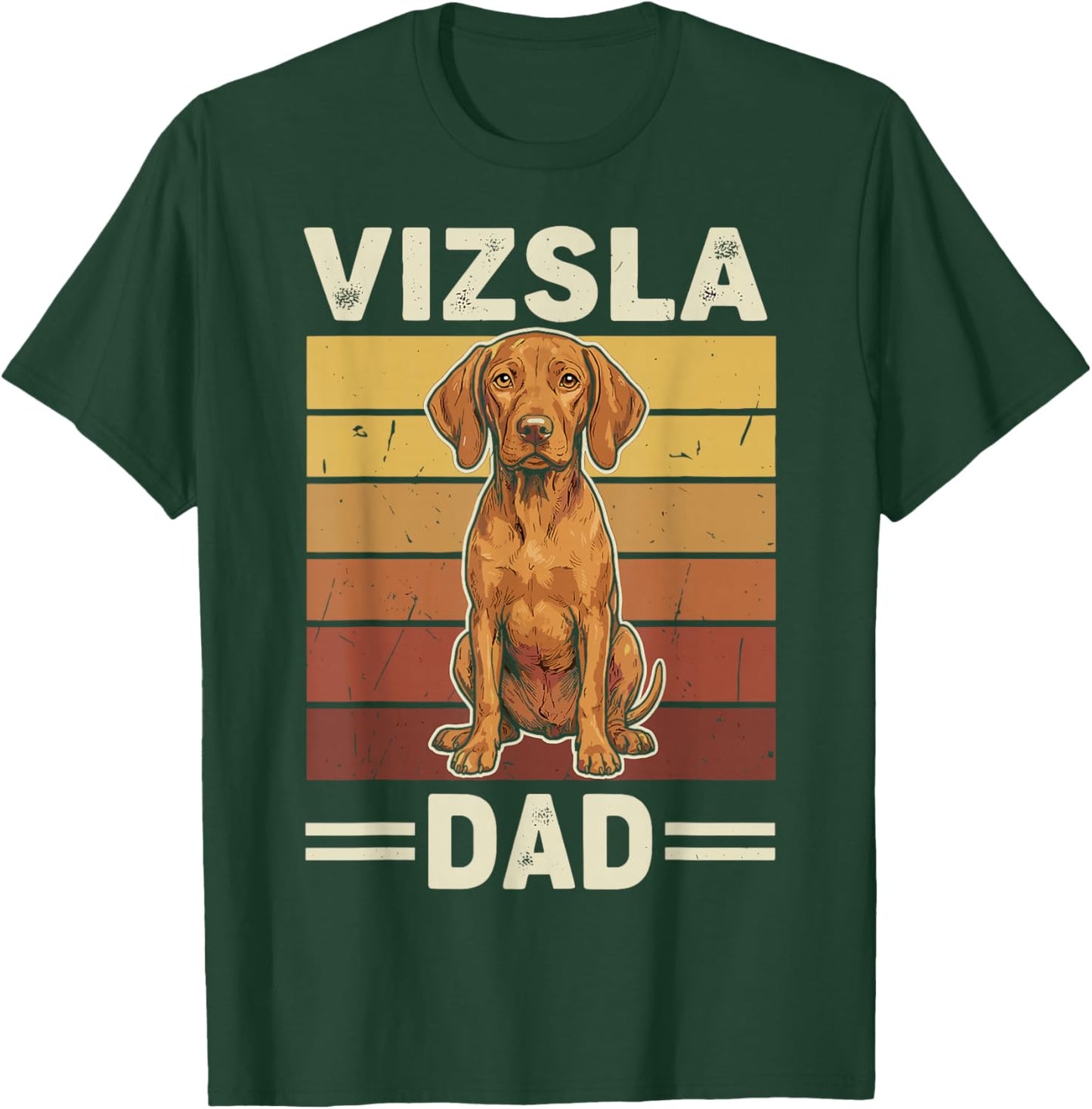 Vizsla Dad T-Shirt - T-Shirt | Forest