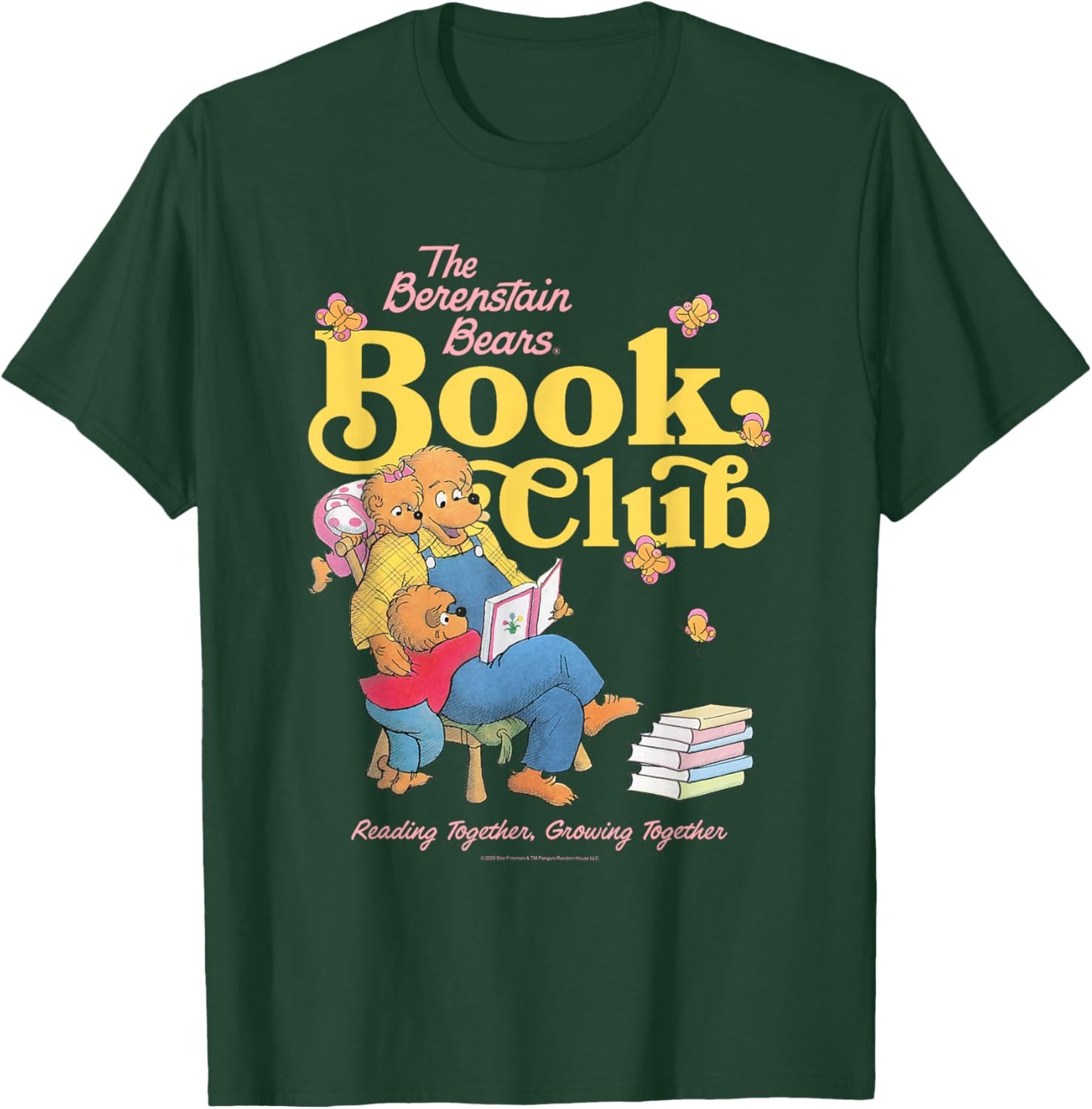 The Berenstain Bears Book Club Reading Together Vintage T-Shirt - T-Shirt | Forest