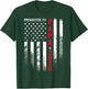 Patriotic Promoted to Papa Est 2026 First Time Dad T-Shirt - T-Shirt | Forest