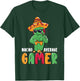Nacho Average Gamer Funny Gaming Pun Cactus T-Shirt - T-Shirt | Forest