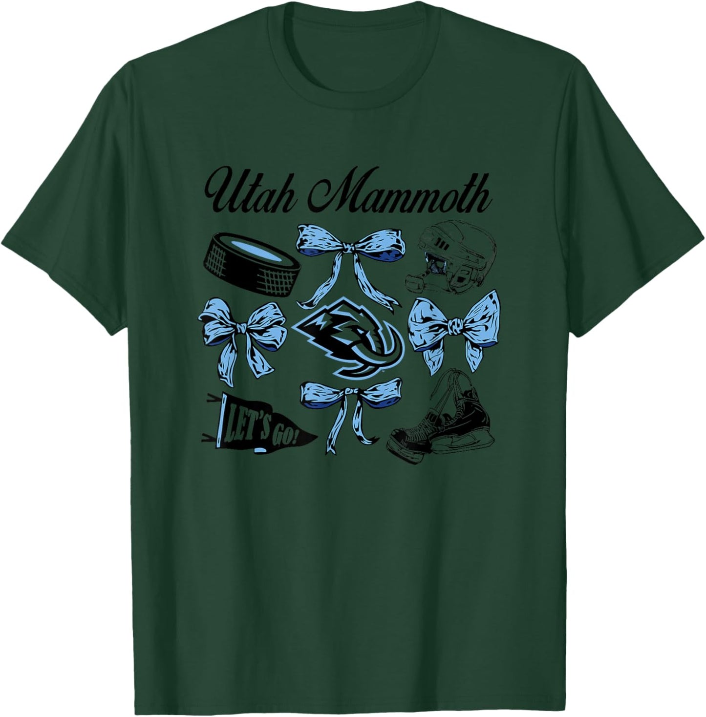 Bows White NHL Officially Licensed T-Shirt - T-Shirt | Forest