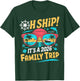 Oh Ship It's a Family Trip 2026 Matching Family 2026 Cruise T-Shirt - T-Shirt | Forest