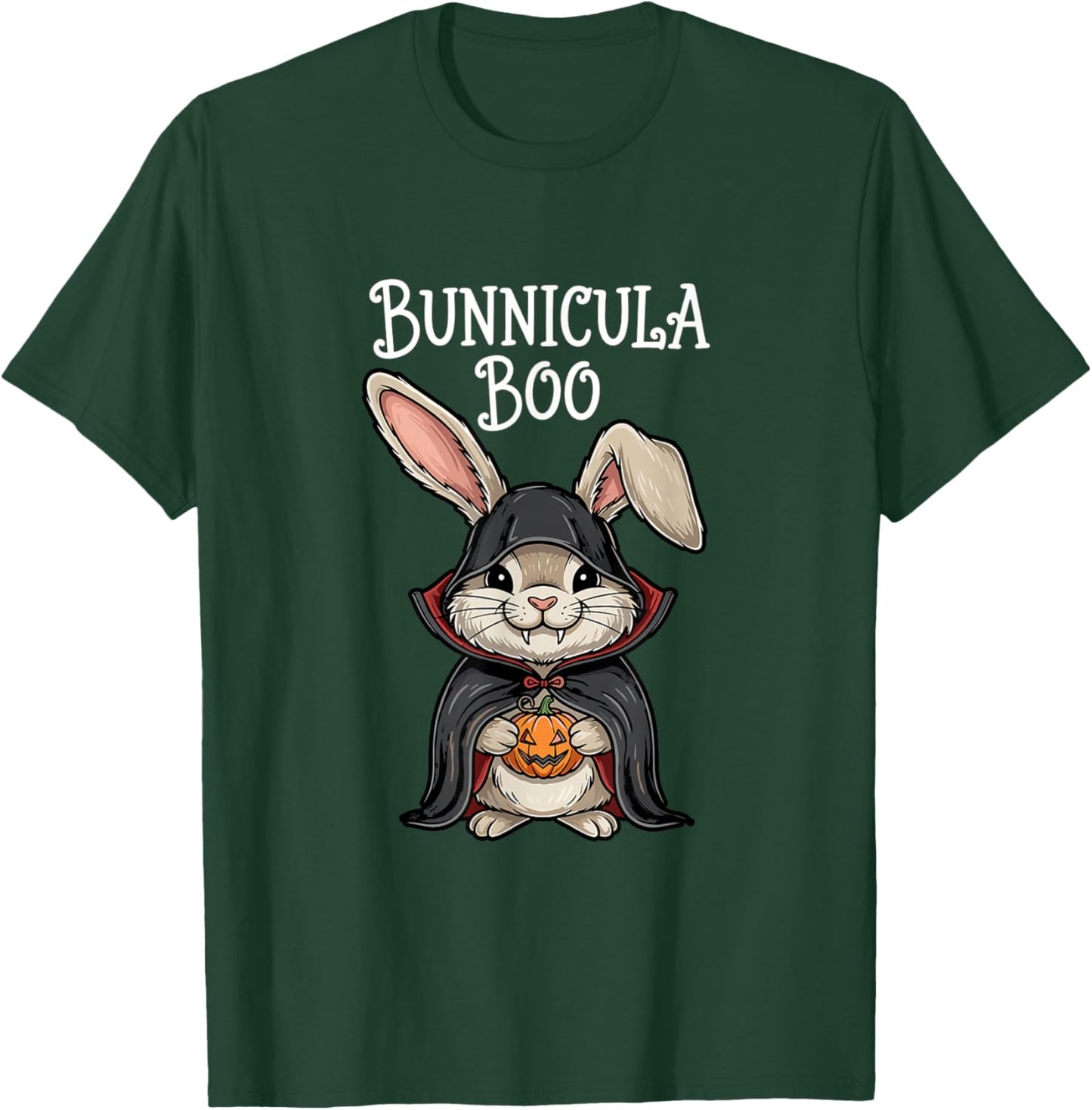 Bunnicula Boo Vampire Bunny Halloween Costume T-Shirt - T-Shirt | Forest