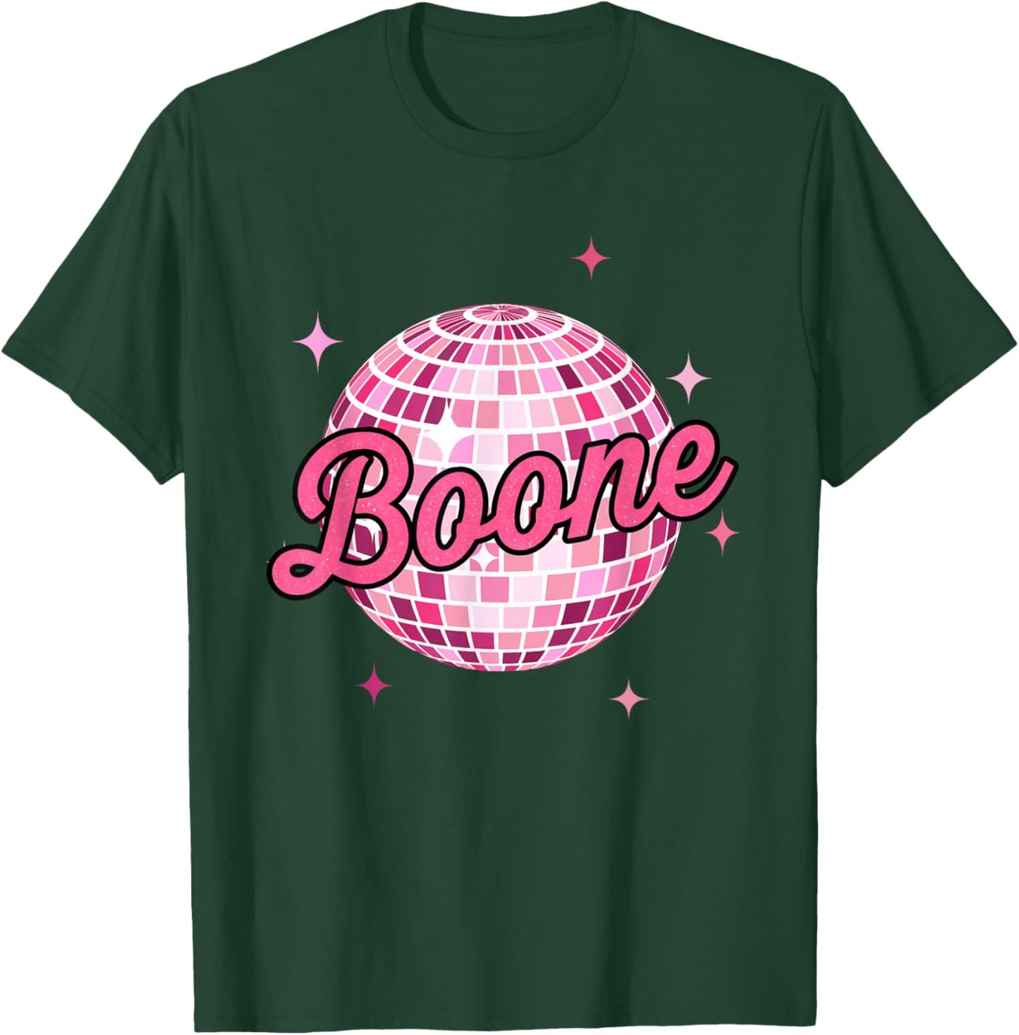 Retro Boonee First Name I Love Boone 80's Vintage T-Shirt - T-Shirt | Forest
