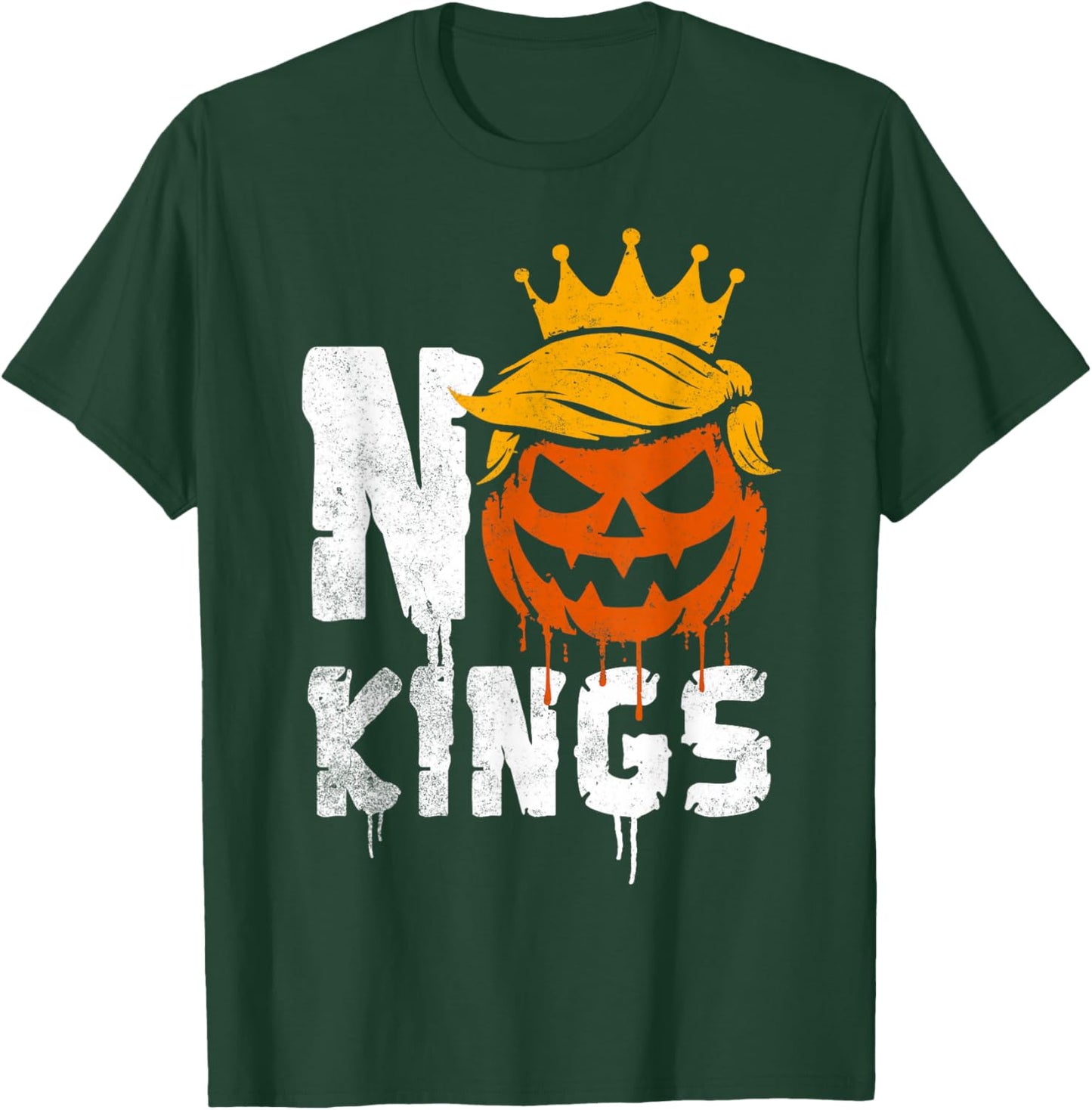 No Kings Halloween T-Shirt - T-Shirt | Forest