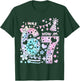 Happy 7th Birthday Girl I was 6 Now I'm 7 Kids 6 7 Birthday T-Shirt - T-Shirt | Forest