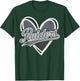 Raiders Heart Name Vintage Retro Men Women Girl Kid T-Shirt - T-Shirt | Forest