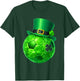 Funny Shamrock Leprechaun Soccer St Patricks Men Boy Kid T-Shirt - T-Shirt | Forest