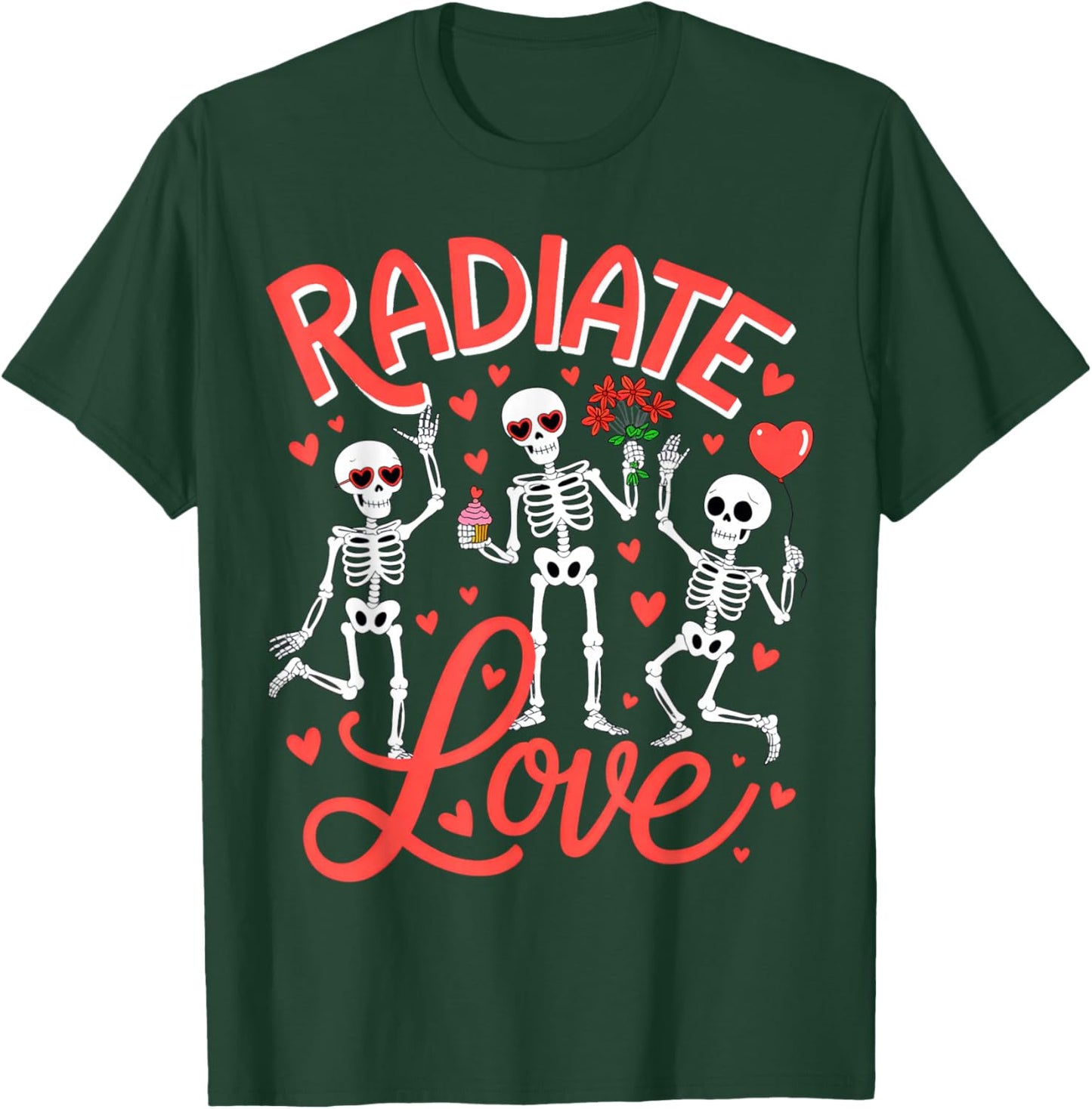 Radiate Love Valentine T-Shirt - T-Shirt | Forest