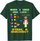 Funny Noobini When I Used Max Luck Brainrot Gamer Boys Kids T-Shirt - T-Shirt | Forest