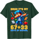 Bruh Its My 67 33 Days of School Funny Boys Kids 100th Day T-Shirt - T-Shirt | Forest