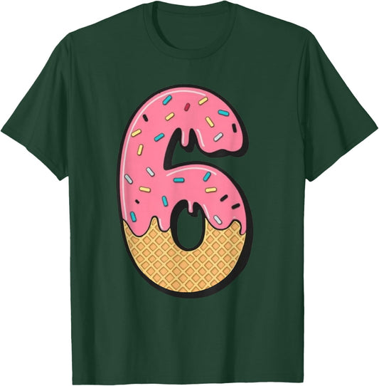 Six Seven Ice Cream 67 Fun Mason Meme Easy Halloween Costume T-Shirt - T-Shirt | Forest