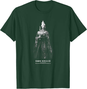 Dark Souls III Wax of The Dead Statue Video Game T-Shirt - T-Shirt | Forest