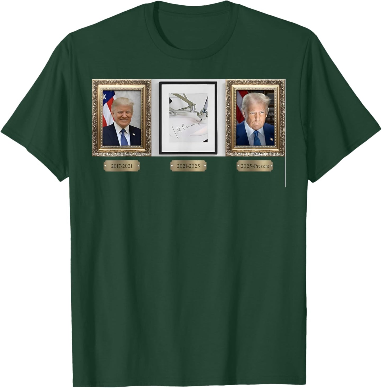 Biden autopen Signature T-Shirt - T-Shirt | Forest