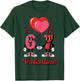 6 7 Valentine Valentines Day 67 Six Seven Kids Boys Youth T-Shirt - T-Shirt | Forest